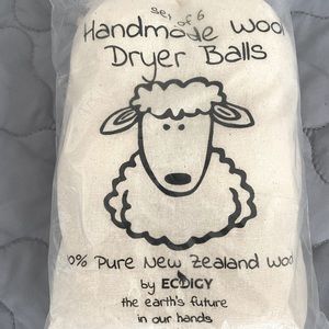 Ecoigy 6 Wool Dryer Balls - ECO Friendly 4/$25